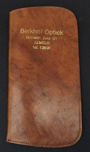 Brillenetui - Berkhof Optiek Almelo - Jaren ’80 - NIEUW beschikbaar voor biedingen