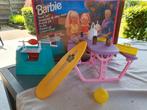 Barbie picknick set vintage 90s, Ophalen of Verzenden, Zo goed als nieuw, Poppenhuis