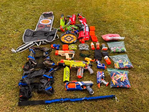 Grote NERF Verzameling –Perfect voor Kinderfeestje!, Kinderen en Baby's, Speelgoed | Buiten | Actiespeelgoed, Gebruikt, Ophalen of Verzenden