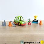 🚘 ZGAN | Lego Duplo Rallyauto | compleet | 10589, Ophalen of Verzenden, Zo goed als nieuw, Complete set, Duplo