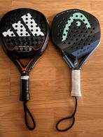 Twee Padel Rackets te Koop - Adidas & Head, Ophalen of Verzenden, Gebruikt, Padelracket