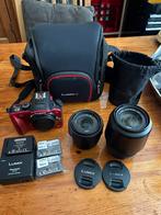 Panasonic Lumix DMC-G3 zeer complete set in tas, Gebruikt, Compact, Ophalen of Verzenden, 16 Megapixel