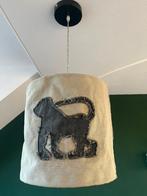 Leuke stoffen hanglamp, Ophalen of Verzenden, Zo goed als nieuw, Rond