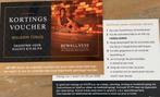 Sauna kortingsbon / voucher  dagentree t/m 30-6-25, Twee personen, Kortingsbon, Spa of Sauna