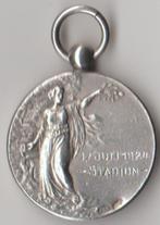 zilver 1924 baseball [ honkbal ] am. adelborsten amsterdam, Ophalen of Verzenden, Gebruikt, Overige sporten, Overige typen