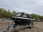 Topcraft Black sloep met Pega trailer, Watersport en Boten, Sloepen, Benzine, Buitenboordmotor, Polyester, Ophalen of Verzenden