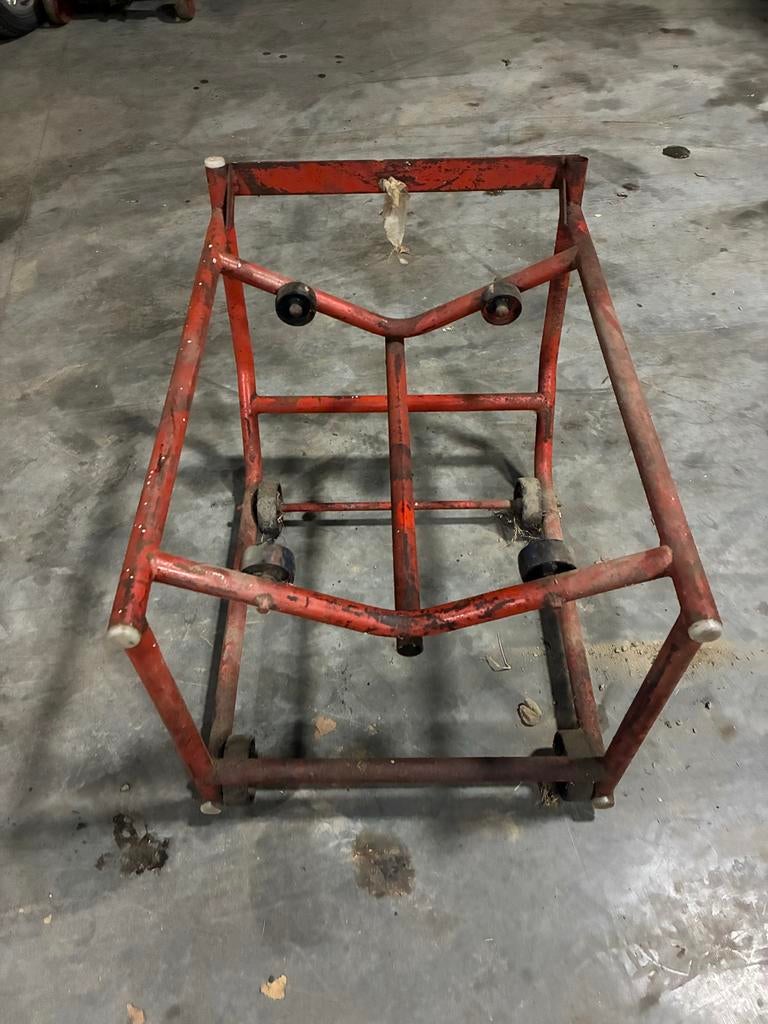 Oliedrum kar, Ophalen of Verzenden, Gebruikt