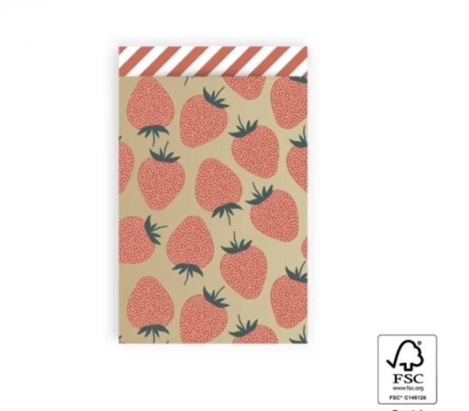 Aardbei Inpakzakjes - per stuk, Ophalen of Verzenden