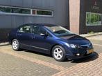 Honda Civic 1.3 Vtec Hybrid 2009 Blauw | Navi | Leder, Auto's, Honda, Origineel Nederlands, Te koop, 5 stoelen, Airconditioning