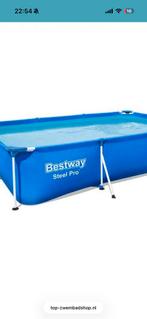 Zwembad met pomp, Tuin en Terras, Zwembaden, Minder dan 80 cm, Ophalen of Verzenden, Zo goed als nieuw, Opzetzwembad