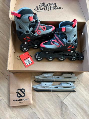 Inline skate / ice combo maat 37-38-39-40 NIEUW! beschikbaar voor biedingen