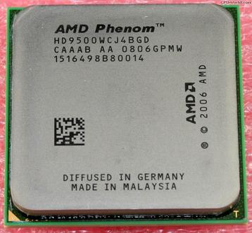 AMD Phenom X4 9500 beschikbaar voor biedingen