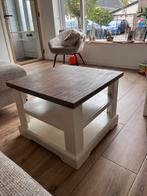 Salontafel 60x60 wit, Huis en Inrichting, Tafels | Salontafels, Ophalen, Gebruikt, 50 tot 100 cm, 50 tot 100 cm