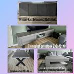 betonlook inboedel meubel set, Huis en Inrichting, Complete inboedels, Ophalen