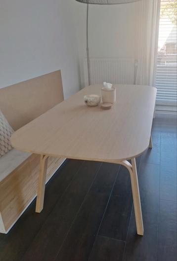 Eettafel Ikea - licht bamboe - rechthoekig, afgeronde hoeken beschikbaar voor biedingen
