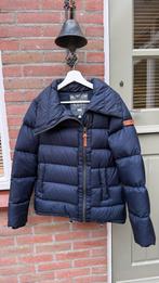 Mooie Moscow donsjas, donkerblauw, in goede staat, Blauw, Ophalen of Verzenden, Maat 34 (XS) of kleiner, Moscow