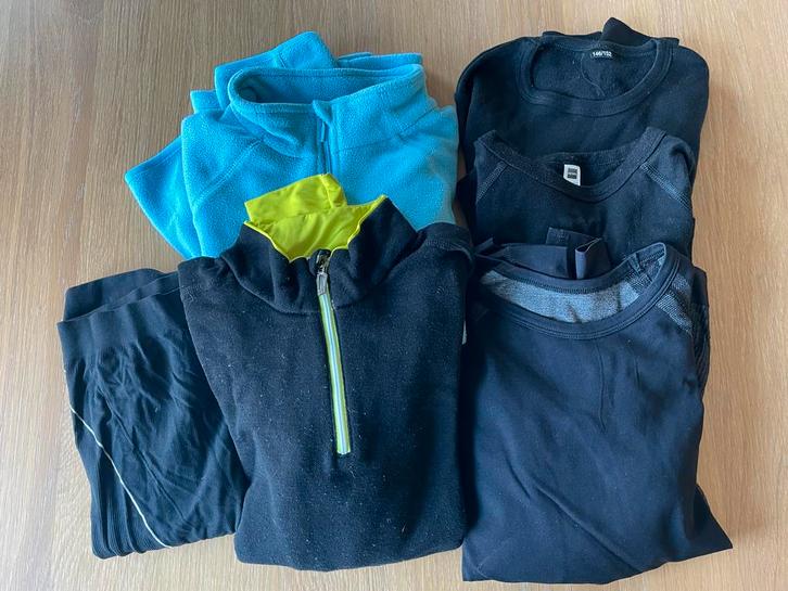 Thermo kleding set - 6 stuks - Maat 146-152, Kinderen en Baby's, Kinderkleding | Maat 146, Gebruikt, Jongen of Meisje, Sport- of Zwemkleding