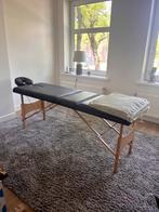 Massage table - Black, foldable, Sport en Fitness, Massageproducten, Ophalen, Gebruikt, Massagetafel