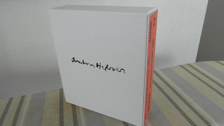 ANTON HEYBOER ; Luxe cassette, 2 boeken en ets, Antiek en Kunst, Kunst | Etsen en Gravures, Ophalen of Verzenden