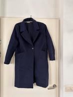 Donkerblauwe wollen winterjas - Maat 40, Maat 38/40 (M), H&M, Zo goed als nieuw, Verzenden