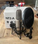 RØDE NT2-A Studio Condensator Mic Microfoon, Ophalen of Verzenden, Zo goed als nieuw, Studiomicrofoon