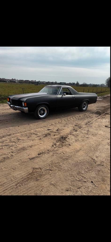 1972 Chevrolet El Camino 350 V8, Auto's, Oldtimers, Bedrijf, Chevrolet, Benzine, Automaat, Zwart, Zwart, Achterwielaandrijving