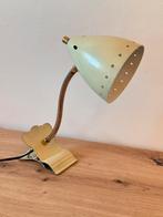Vintage lamp bureaulamp wandlamp klemlamp Hala Ukkie, Huis en Inrichting, Gebruikt, Ophalen of Verzenden, Metaal, Minder dan 50 cm