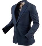 NIEUW CIRCLE of GENTLEMEN colbert, SHERWOOD, blauw, Mt. 50, Nieuw, CIRCLE OF GENTLEMEN, Blauw, Maat 48/50 (M)