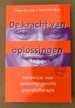 Peter de Jong - De kracht van oplossingen, Boeken, Sociale psychologie, Peter de Jong; Insoo Kim Berg, Ophalen, Gelezen