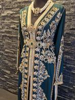 Prachtige Marokkaanse Jurk, Ophalen of Verzenden, Zo goed als nieuw, Blauw, Onder de knie