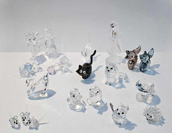 Swarovski lot verschillende beeldjes, Verzamelen, Swarovski, Zo goed als nieuw, Figuurtje, Ophalen of Verzenden