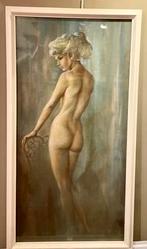 Schilderij Leo Jansen - Naakt, Ophalen of Verzenden