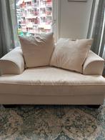Luxe beige loveseat, Ophalen, Kunststof, Gebruikt, Eenpersoons