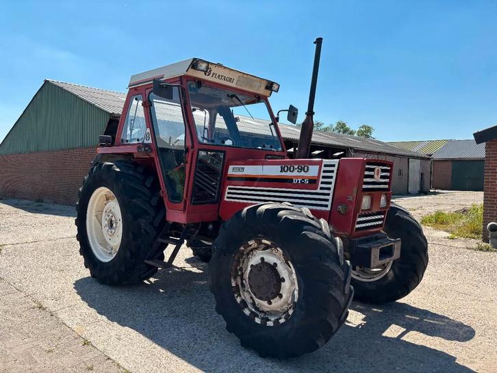 Fiat 100-90, Zakelijke goederen, Agrarisch | Tractoren, tot 2500, Fiat, 80 tot 120 Pk, Gebruikt