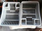 Afdruiprek grijs en opvangbak bestek servies borden afwasrek, Huis en Inrichting, Ophalen of Verzenden, Zo goed als nieuw