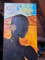 Afrikaanse Vrouw Schilderij, Ophalen, Zo goed als nieuw, Buitenland