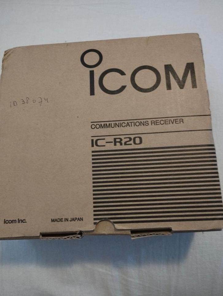 Icom IC-R20 + Icom CS-R20, Telecommunicatie, Zenders en Ontvangers, Nieuw, Ophalen of Verzenden