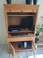 Computerkast, Huis en Inrichting, Kasten | Computermeubels, Gebruikt, 70 tot 120 cm, Eikenhout, Ophalen of Verzenden