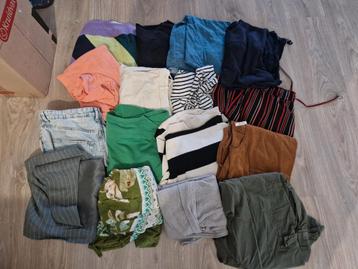 Pakket dameskleding 16 stuks, maat XXL beschikbaar voor biedingen