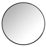 Ronde spiegel - ø60 cm - metalen lijst, Ophalen, Rond, Zo goed als nieuw, Minder dan 100 cm