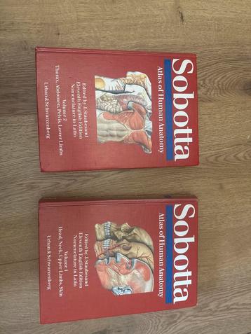 Sobotta Atlas Anatomie - Volume 1 & 2 beschikbaar voor biedingen