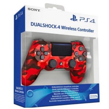 Sony DualShock 4 V2 Wireless Controller Red Camouflage  beschikbaar voor biedingen