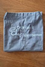 Keukenschort naar wens., Huis en Inrichting, Keuken | Textiel, Nieuw, Grijs, Ophalen of Verzenden