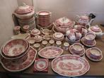 Burgenland rood roze Villeroy en Boch serviesdelen, Ophalen of Verzenden, Porselein