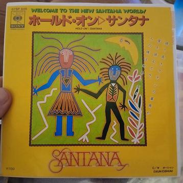 Santana - Hold On (Japanse Single) beschikbaar voor biedingen