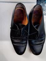 Leren heren schoenen Van Lier maat 9, Ophalen of Verzenden, Gedragen, Zwart