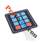 3x4 Membrane matrix keypad (protolectron), Hobby en Vrije tijd, Elektronica-componenten, Nieuw, Ophalen of Verzenden