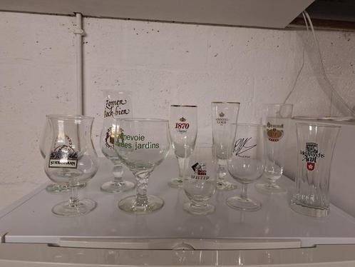 diverse bierglazen, Verzamelen, Glas en Borrelglaasjes, Zo goed als nieuw, Bierglas, Ophalen of Verzenden