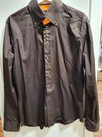 7 Camicie Bruine Gebloemd Overhemd / Hemd maat is XL, Ophalen of Verzenden, Zo goed als nieuw, Bruin, Halswijdte 43/44 (XL)