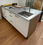 Bulthaup RVS Keukenblad, Huis en Inrichting, Keuken | Keukenelementen, Ophalen, Gebruikt, 100 tot 150 cm, 200 cm of meer